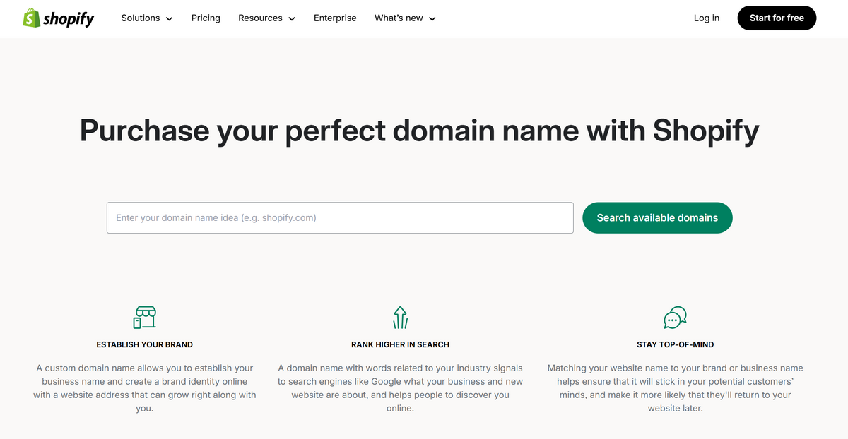 Shopify Domain Checker