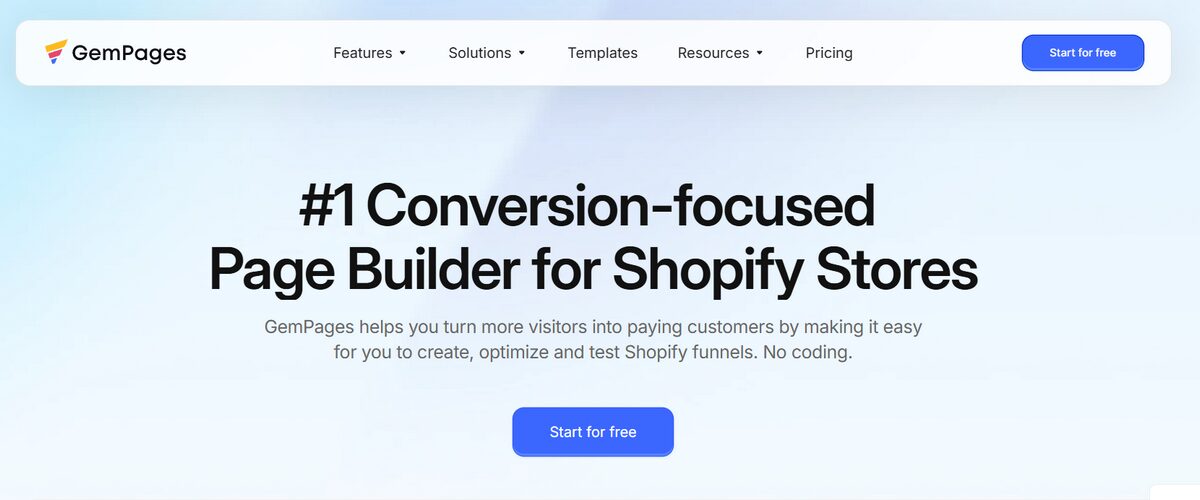 When to use a landing page Shopify generator?