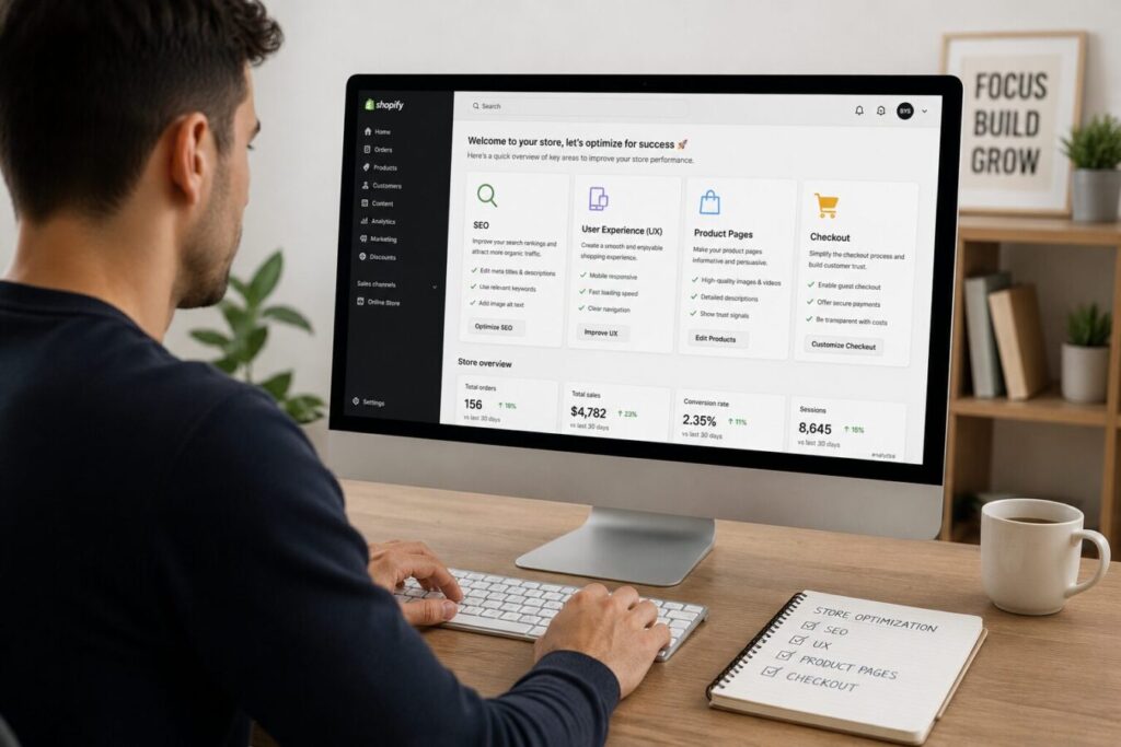 Optimizing Shopify Dropshipping Store