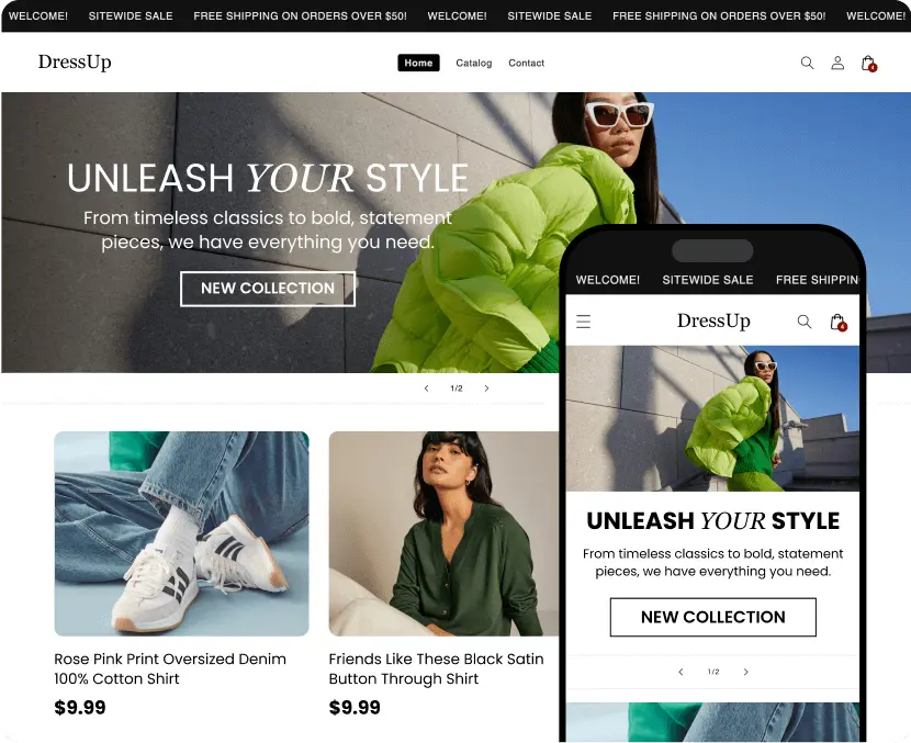 Shopify dropshipping store by BuildYourStore