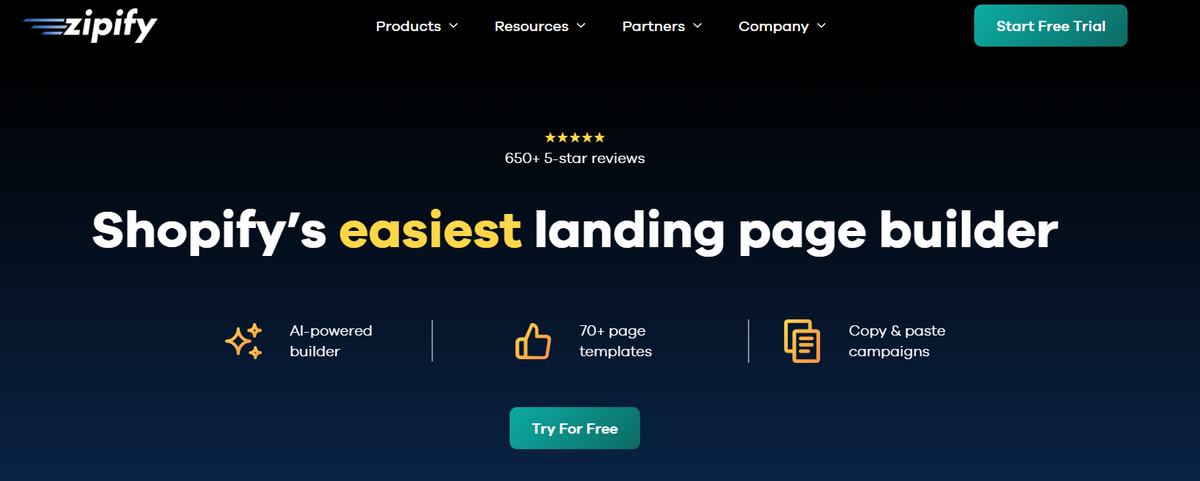 Zipify ecommerce builder Atlas alternative