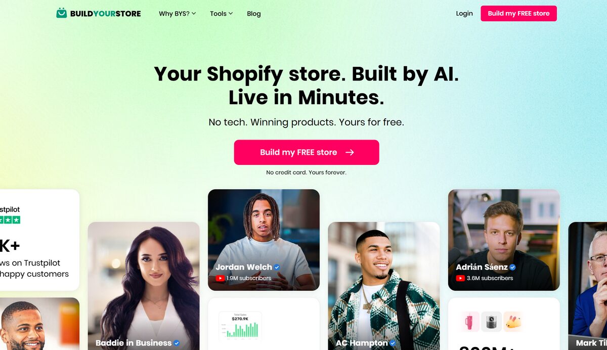 BuildYourStore is the best Section Store alternative