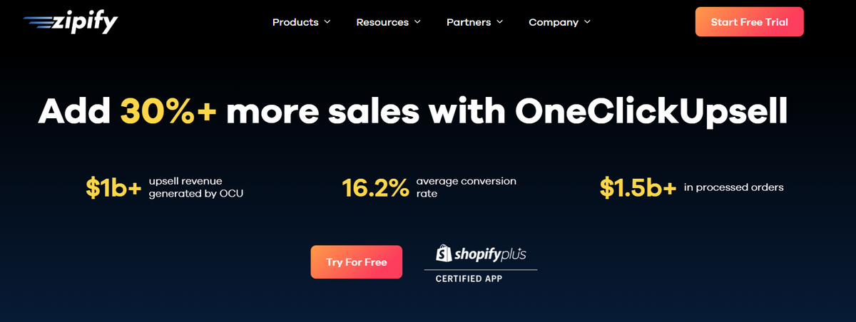 Zipify Alternative to Funnex