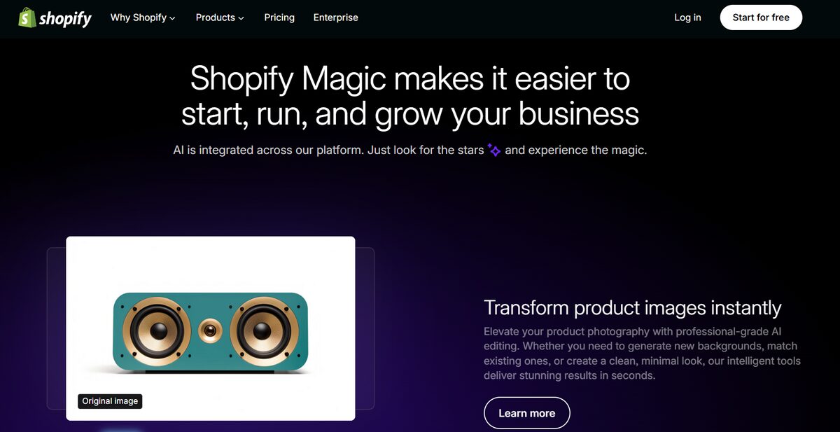 Shopify Magic Alternative to Storebuild.ai