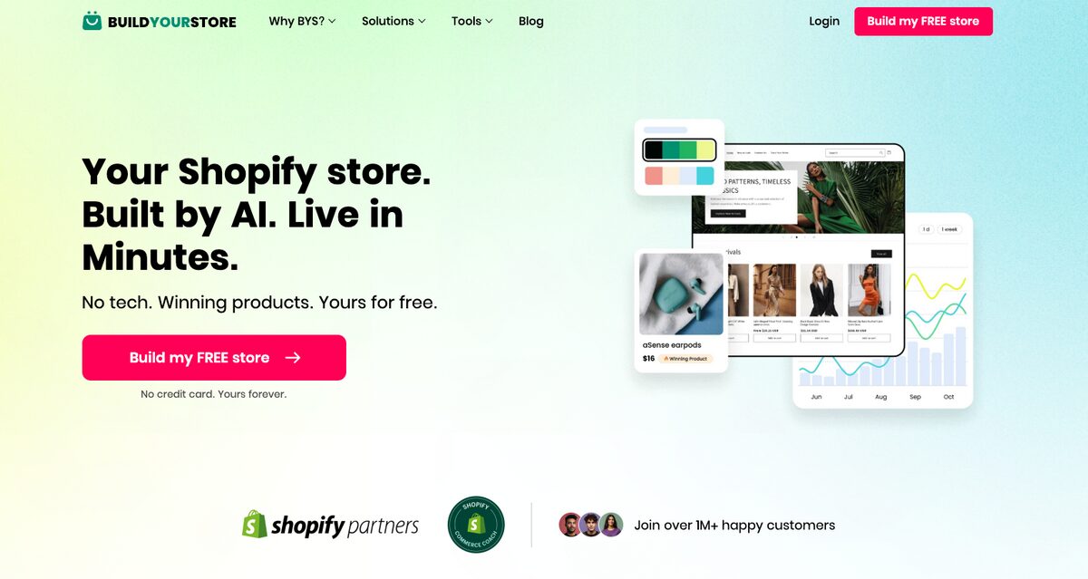 BuildYourStore the best AI store builder for Shopify in 2026