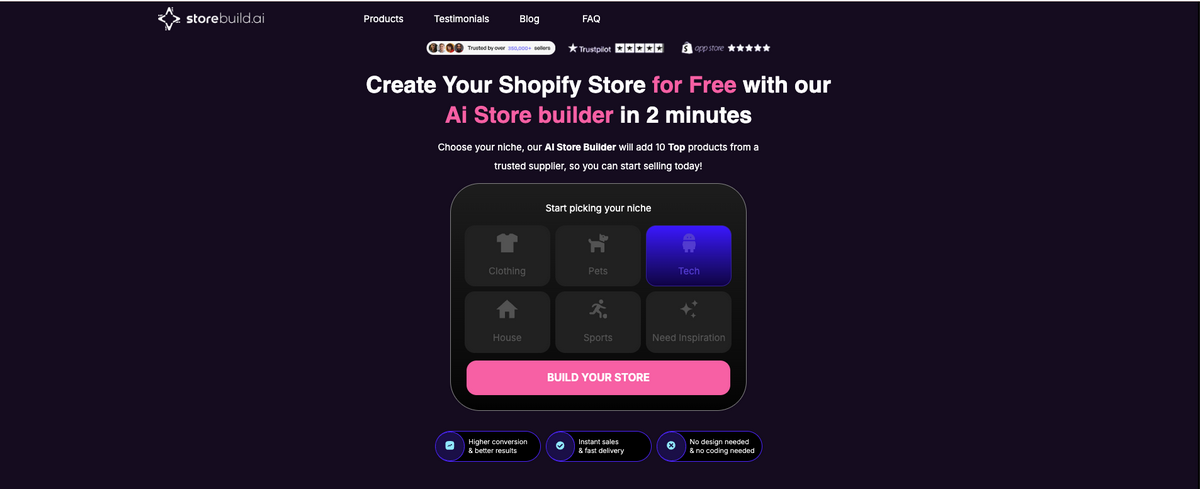 StoreBuild, a BuildYourStore alternative