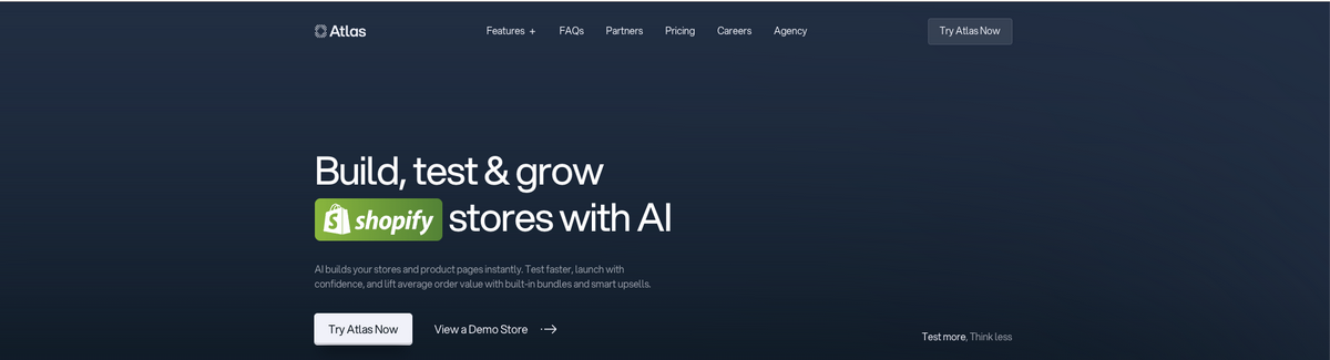 Atlas, a BuildYourStore alternative