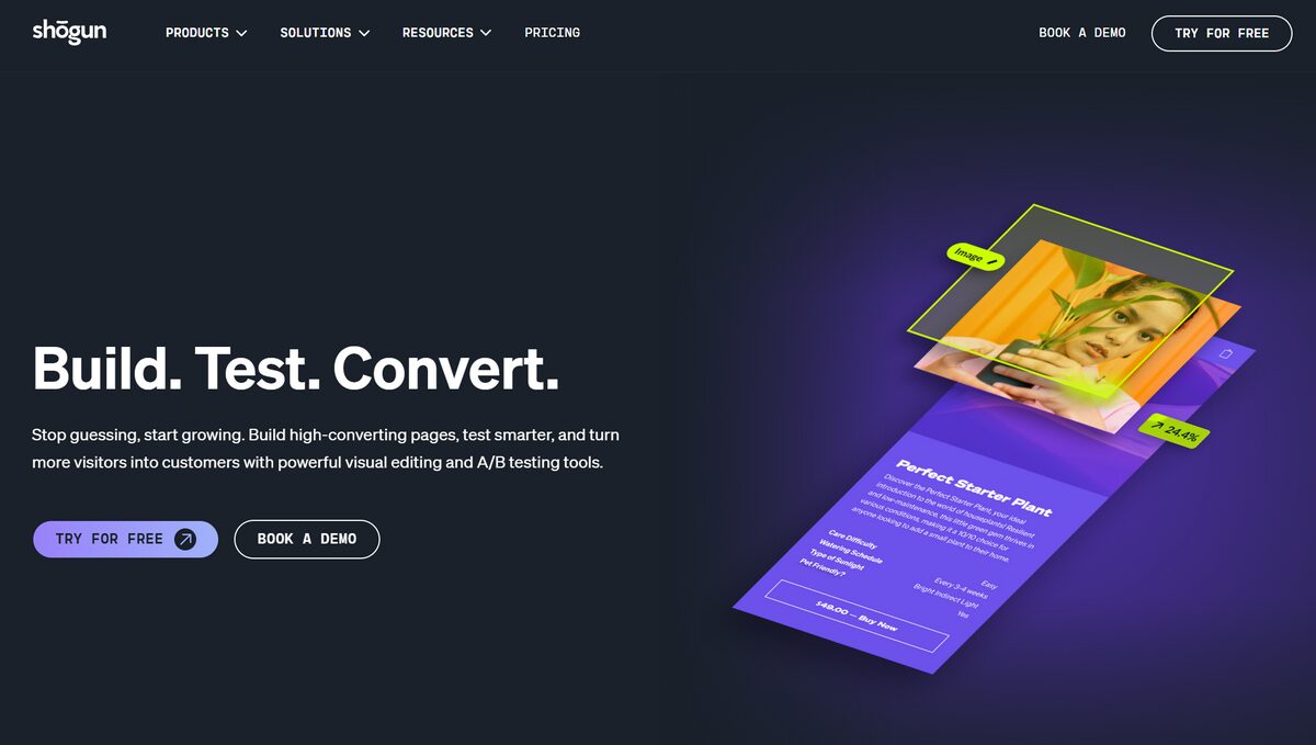 Shogun page builder for shopify 2026
