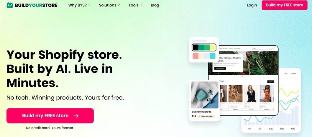 BuildYourStore AI platform to launch Shopify stores faster