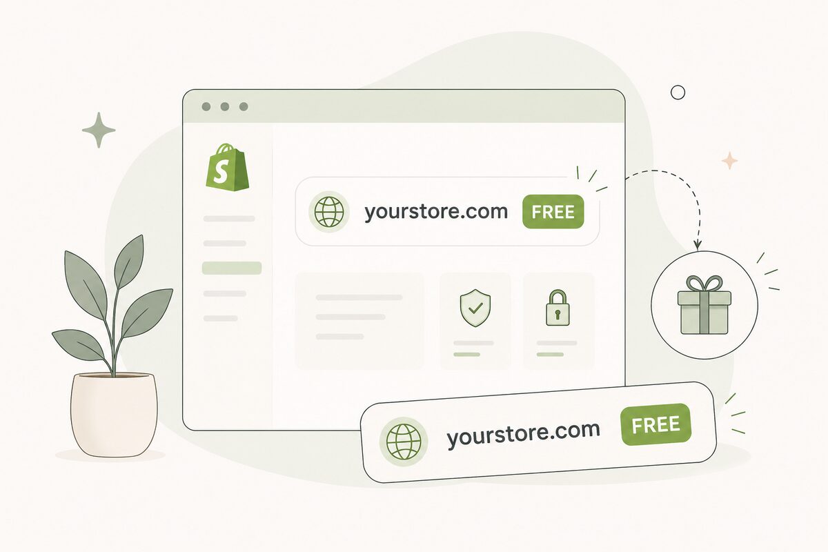 How to get a Shopify domain for free