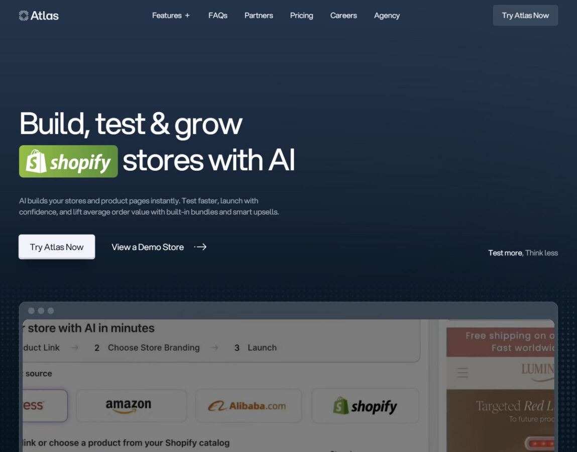 Atlas alternative to Shopify Magic