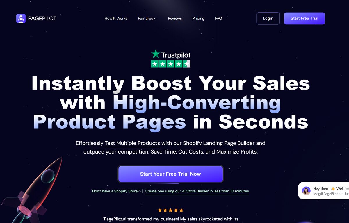 PagePilot AI alternative to Shopify Magic