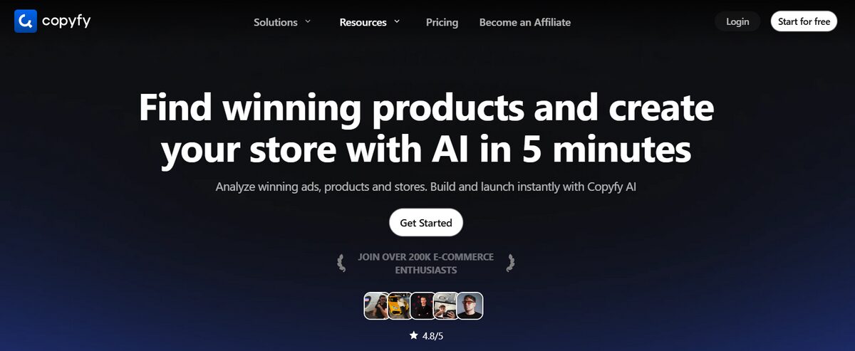 Copyfy Affiliate Funnel Store Builder