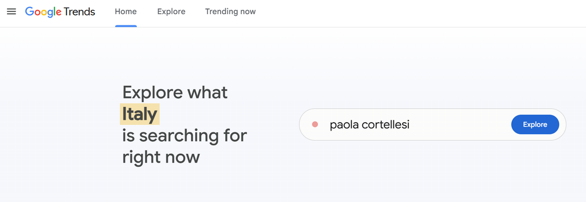 Google Trends Dropshipping research tool