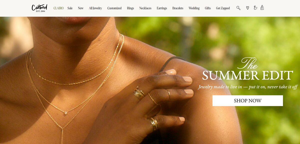 best shopify jewelry stores catbird