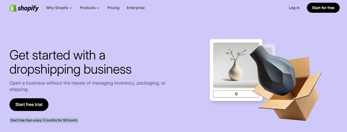 Shopify dropshipping model breakdown comparison in 2026