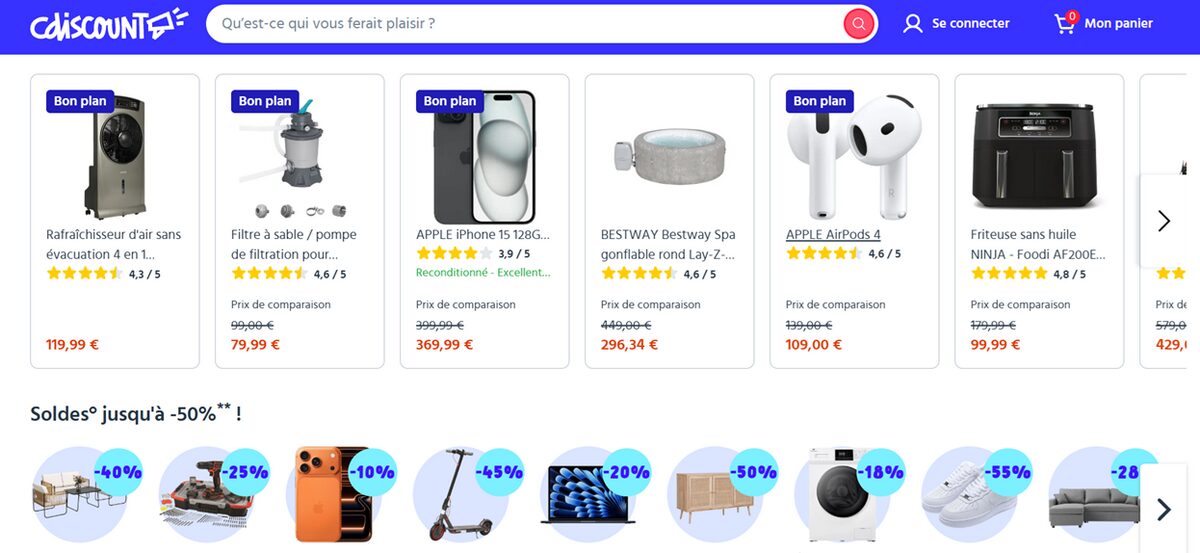 CDiscount top supplier for Shopify dropshipping in France