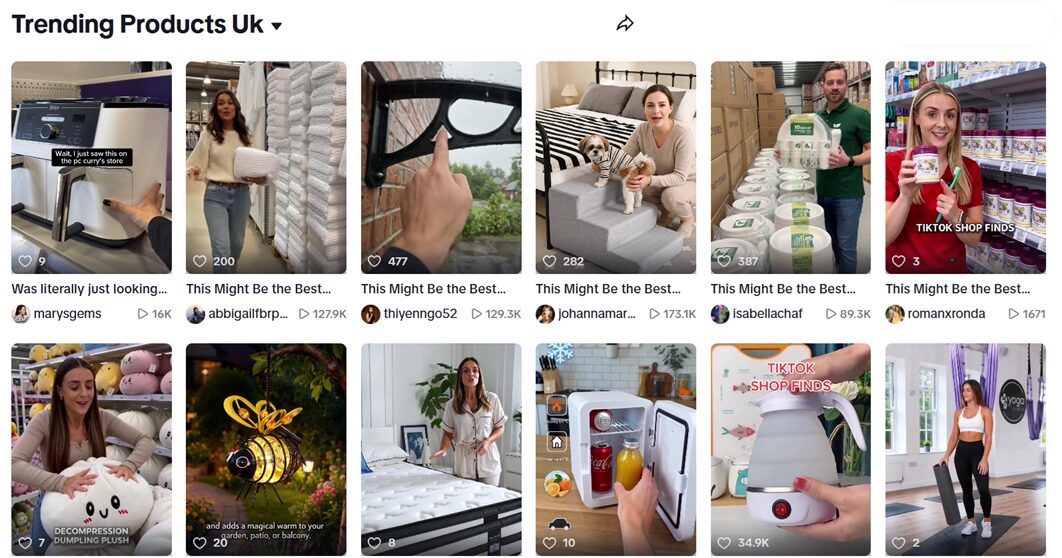 TikTok ads to drive traffic Shopify UK dropshipping
