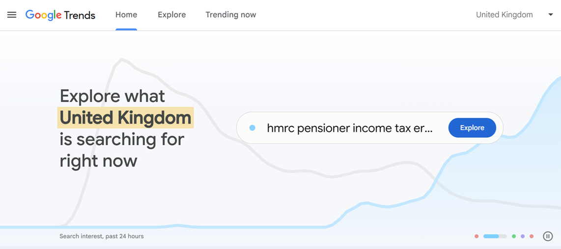 Google Trends demand validation tool for Shopify UK dropshipping