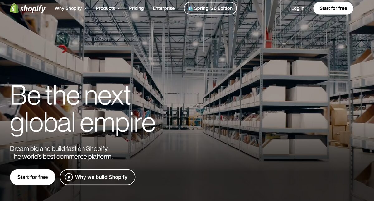 shopify for dropshipping in 2026