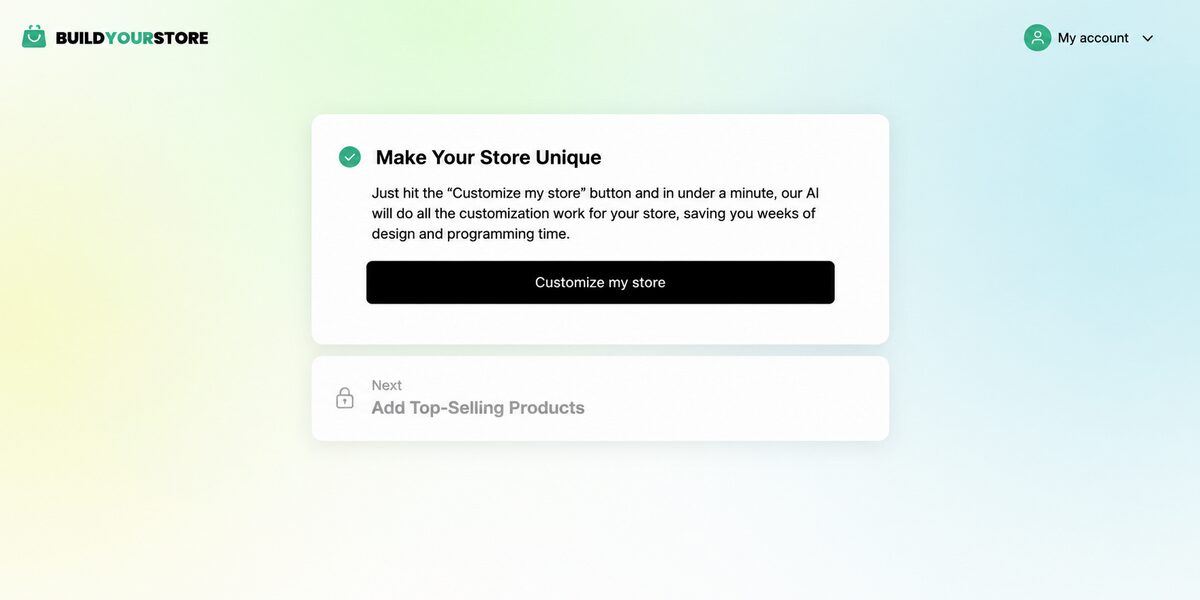 theme customization for online stores with BYS