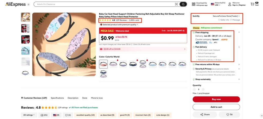 Source products from AliExpress for Shopify dropshipping
