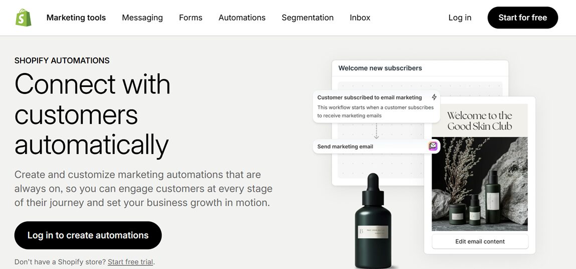 Shopify marketing automation tools and workflows breakdown