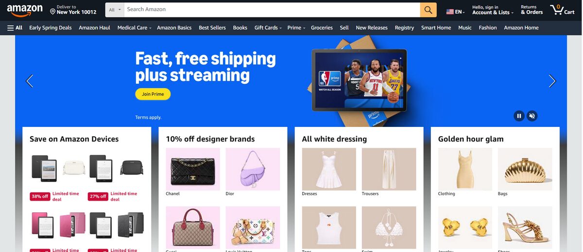 Amazon marketplace for Shopify dropshipping without inventory retail sources