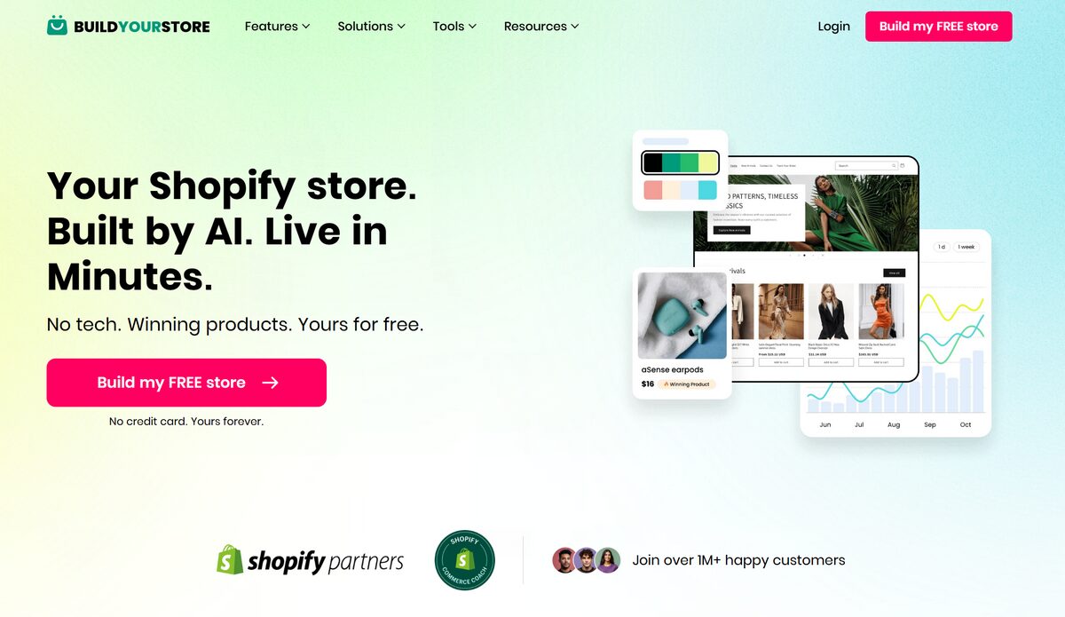 BuildYourStore for fast shopify store creation
