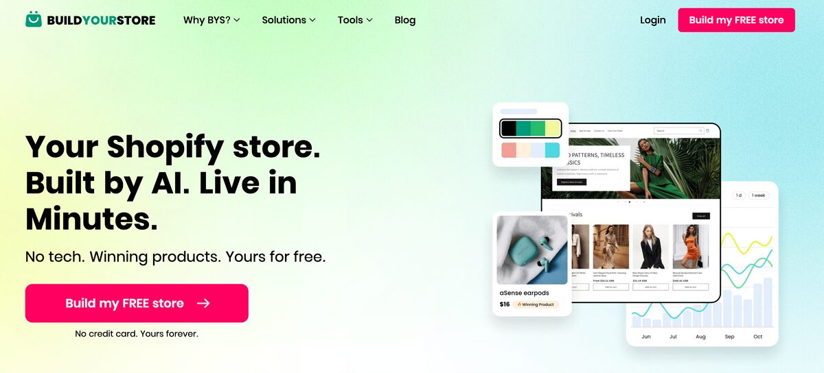 Build Your Shopify Store With BuildYourStore in France