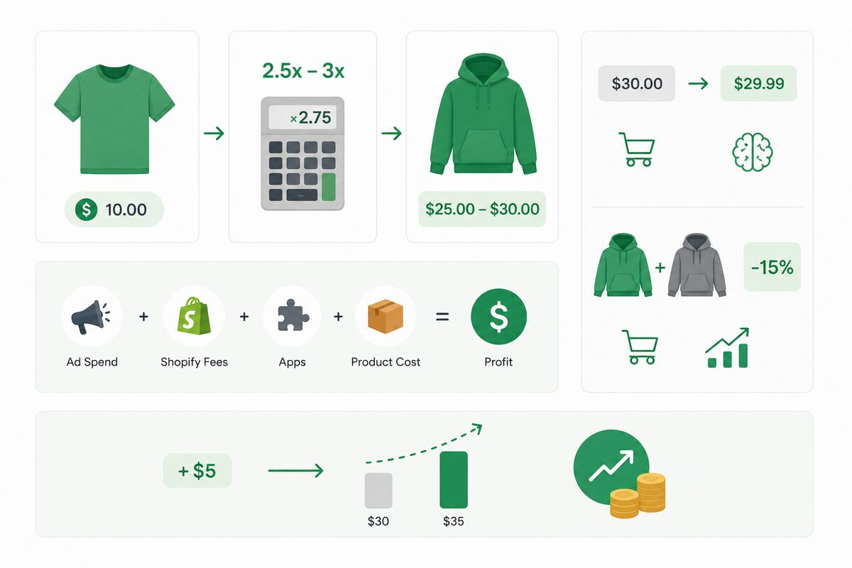 Set Pricing for Profit While Dropshipping On Shopify