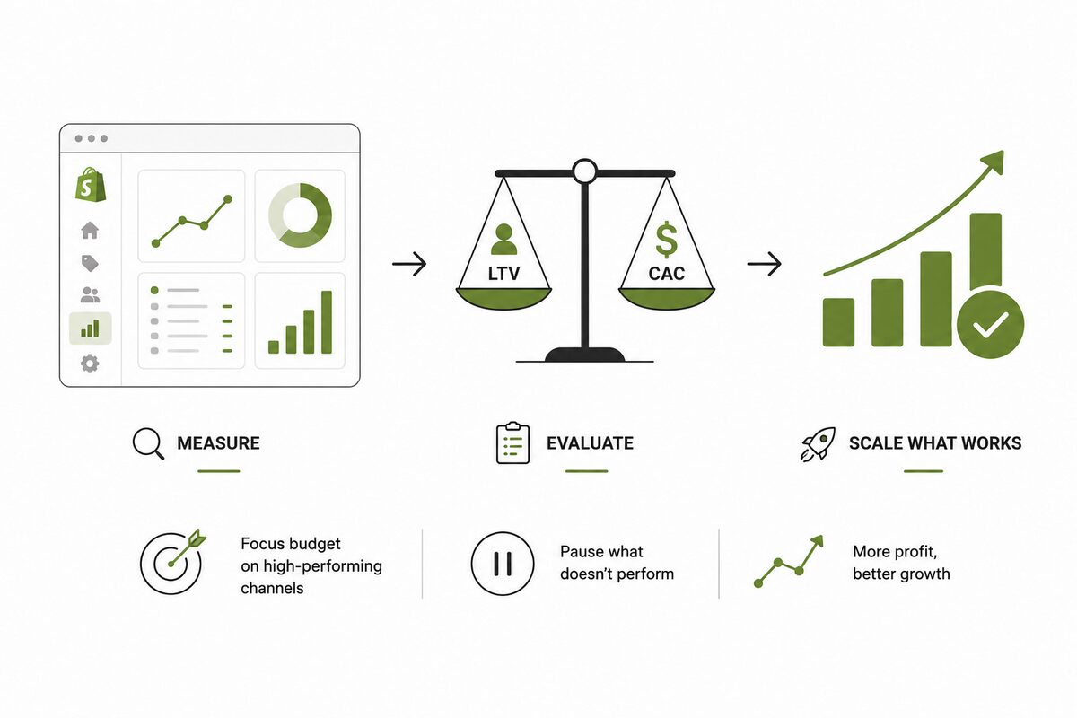 Measure and double down on what works for a successful shopify store