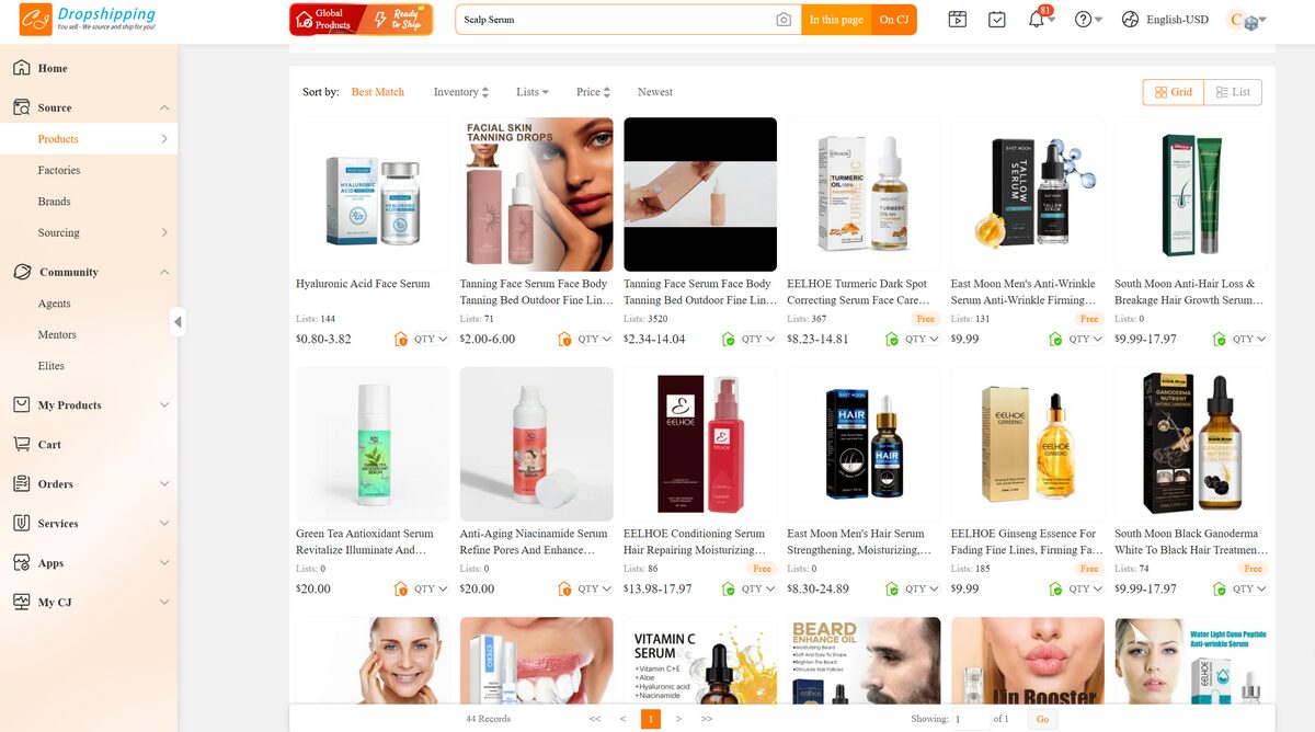 Scalp Serums and Rosemary Hair Oil Best Products For Dropshipping In 2026