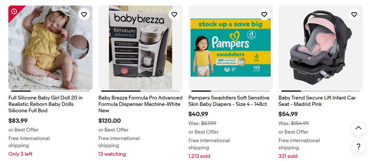 Baby and child products as one of the most profitable Shopify niches in 2026