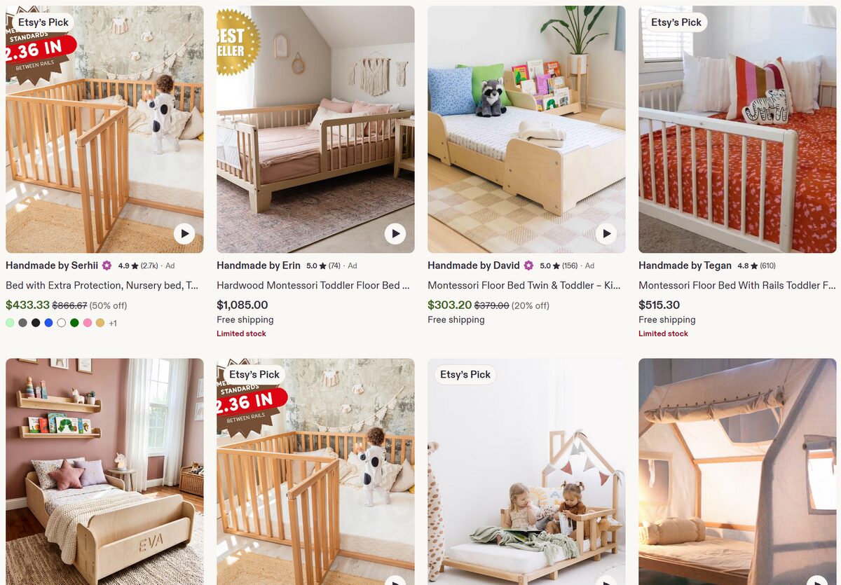 Baby & kids products from etsy