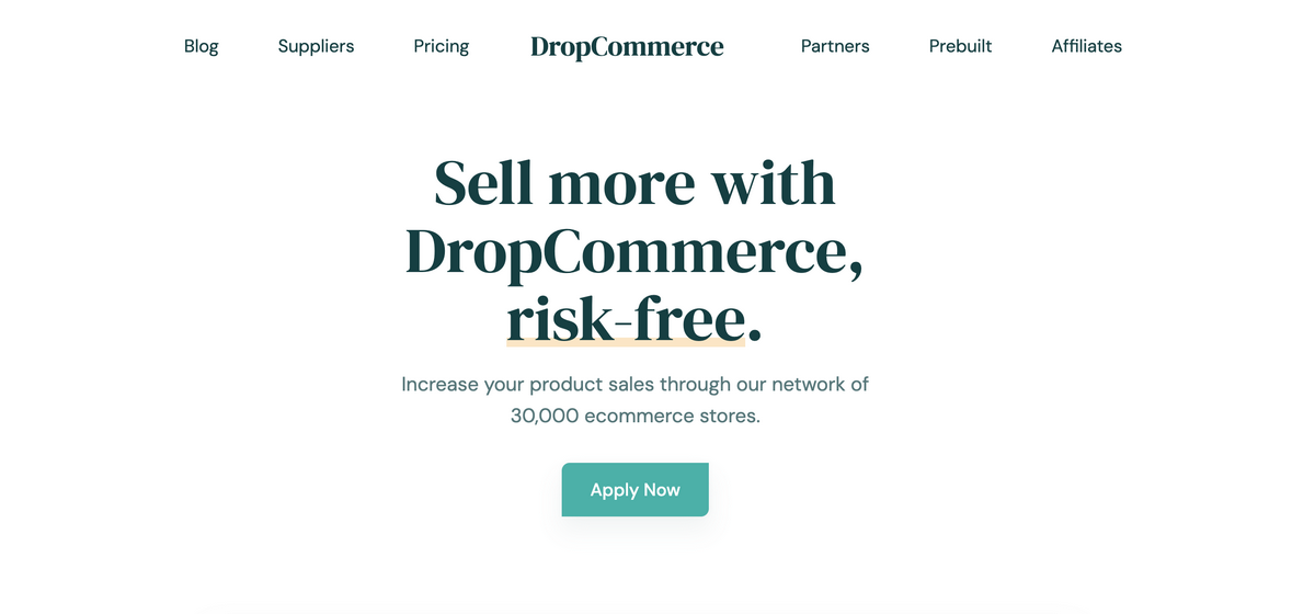 DropCommerce as a canada dropshipping supplier