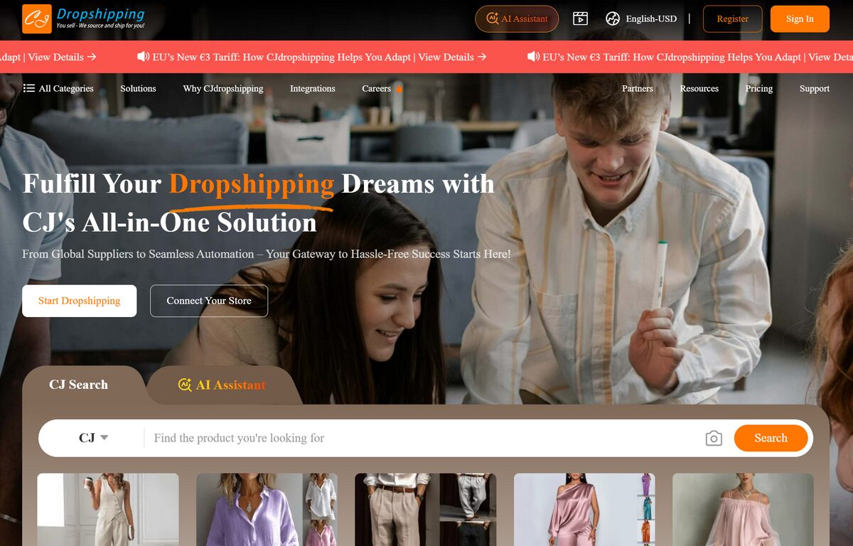 CJ Dropshipping in Australia