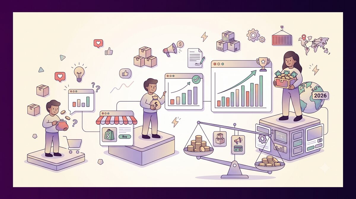 Shopify dropshipping money making breakdown
