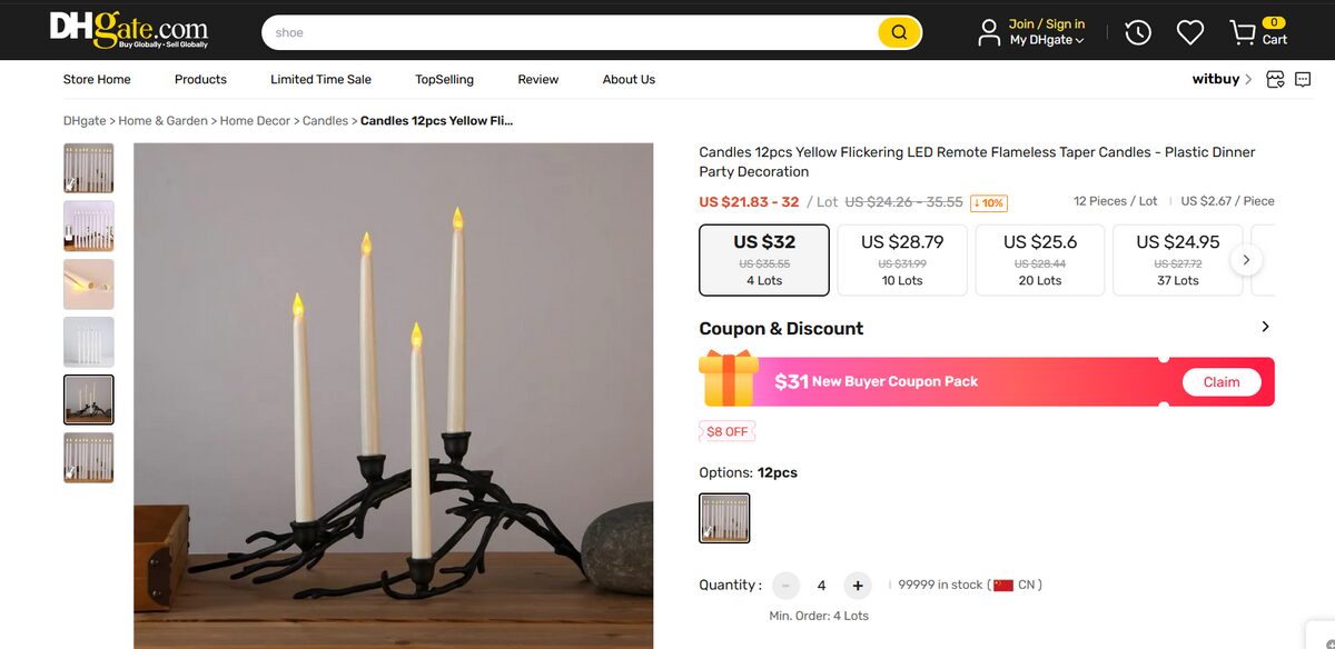 LED Candles DHGate