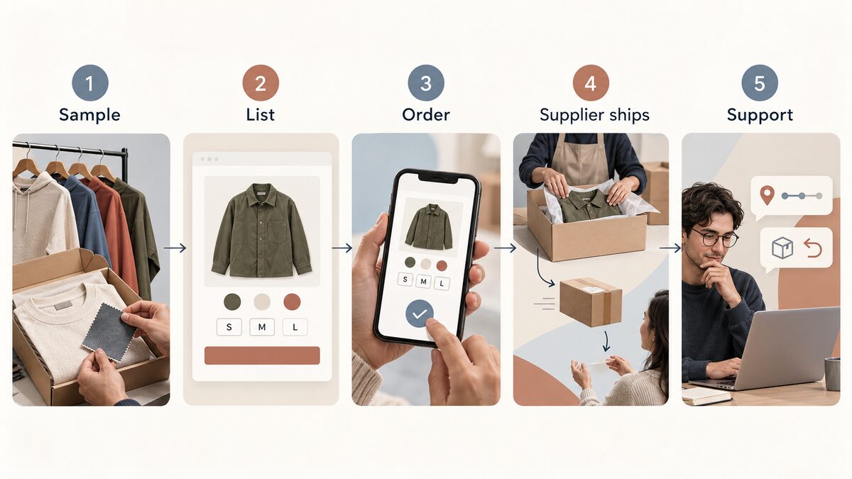Clothing Dropshipping: How It Works