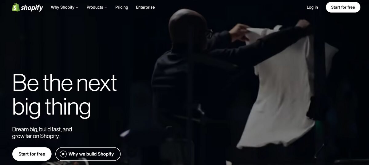 Shopify homepage platform review and breakdown