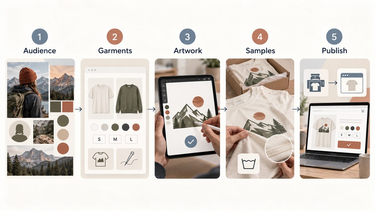 Print-on-Demand for Clothing: How It Works