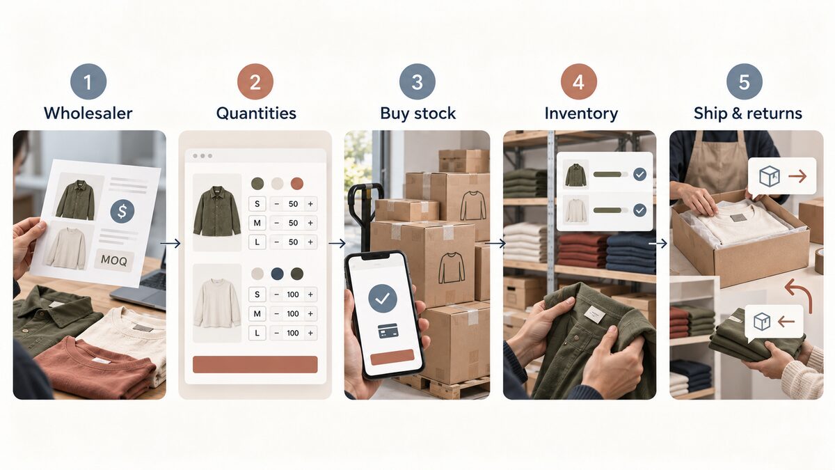 Wholesale/Inventory Model: How It Works