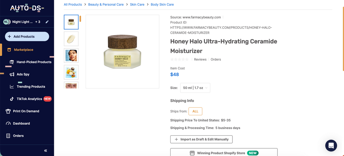 Ceramide Moisturizers from autods marketplace