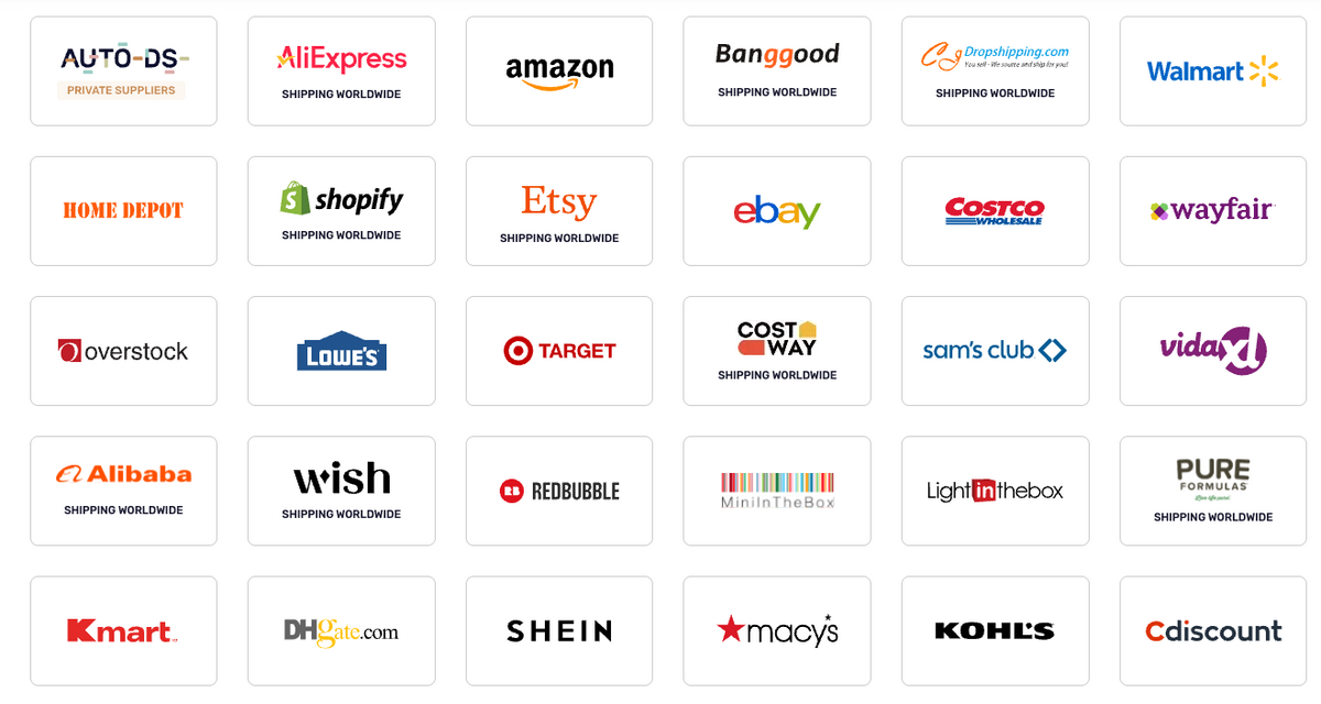 Suppliers for dropshipping craft supplies