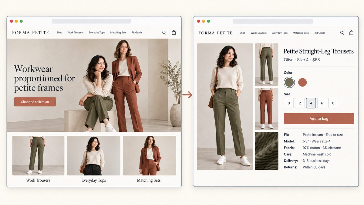 Customize the shopping experience for your clothing store