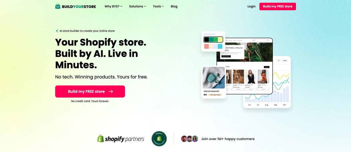 BuildYourStore, a Lovable alternative for e-commerce